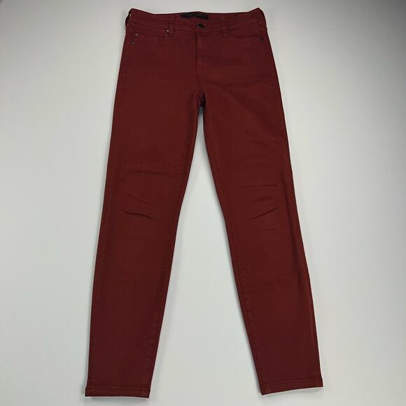 Liverpool Los Angeles The High Rise Ankle Jeans Cherry Wood (Rust) Size 4/27 - Picture 6 of 15